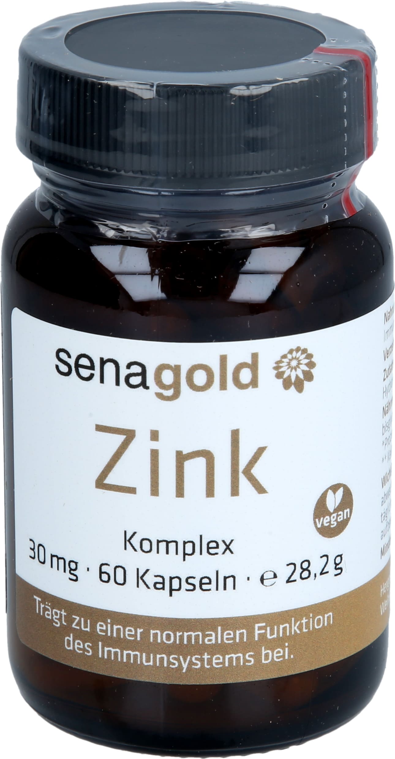 Senagold Zink Komplex Kapseln 30 mg - 2 x 60 St. Senagold Zink Komplex Kapseln 30 mg - 2 x 60 St.