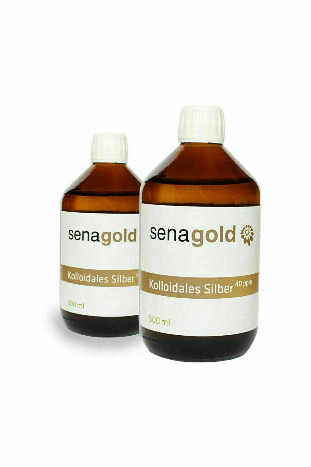 Kolloidales Silber 40 ppm - Senagold 