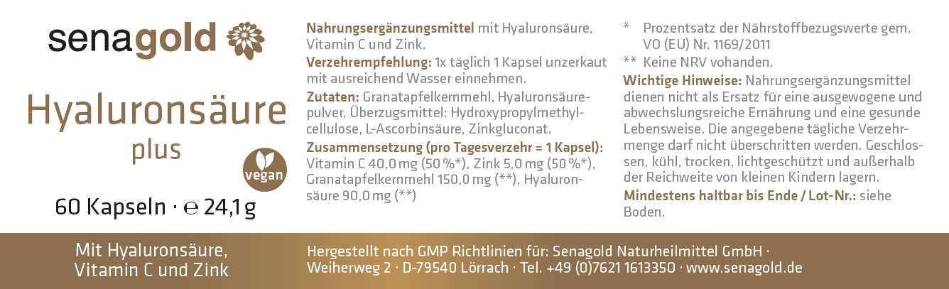 Hyaluronsäure Plus