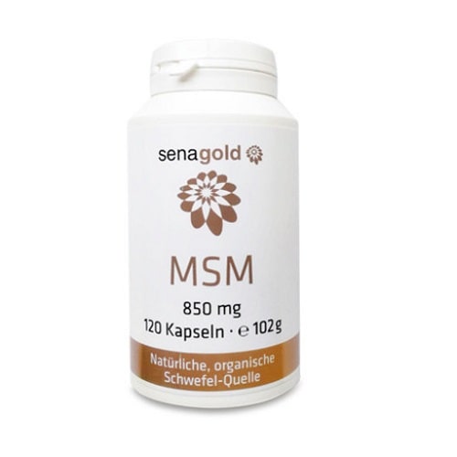 Senagold MSM 850 mg Kapseln - 3 x 120 St.
