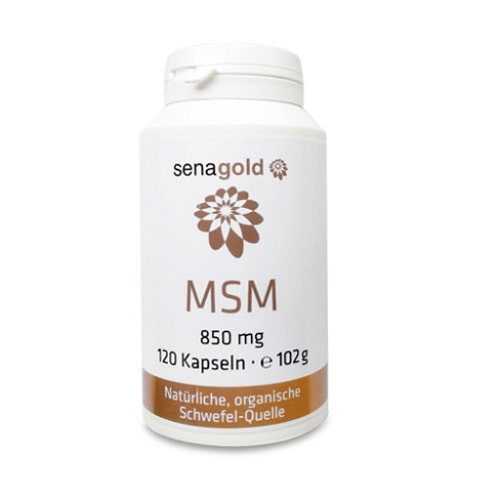 Senagold MSM 850 mg Kapseln - 2 x 120 St. Senagold MSM 850 mg Kapseln - 2 x 120 St.