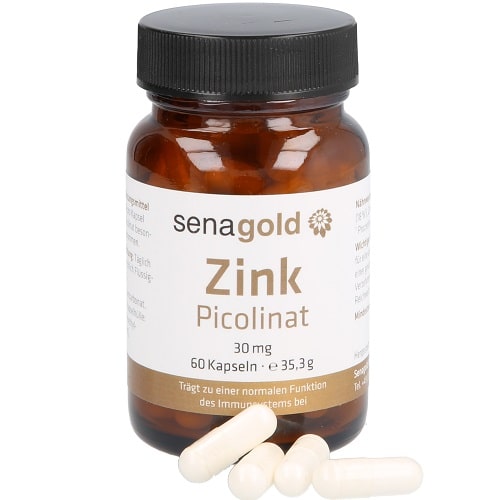 Senagold Zink Picolinat Kapseln 30 mg - 1 x 60 St.