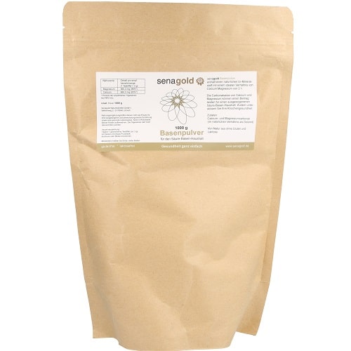 Senagold Basenpulver, 1000 g Senagold Basenpulver, 1000 g