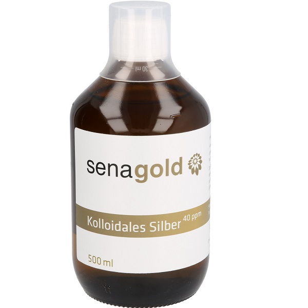 Kolloidales Silber 40 ppm, 500 ml Kolloidales Silber 40 ppm, 500 ml