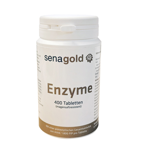 Senagold Enzyme Tabletten, 400 ST Senagold Enzyme Tabletten, 400 ST