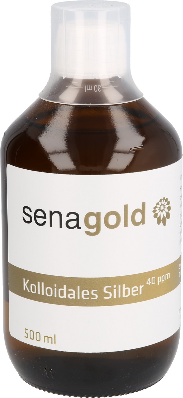 Kolloidales Silber 40 ppm - Senagold 