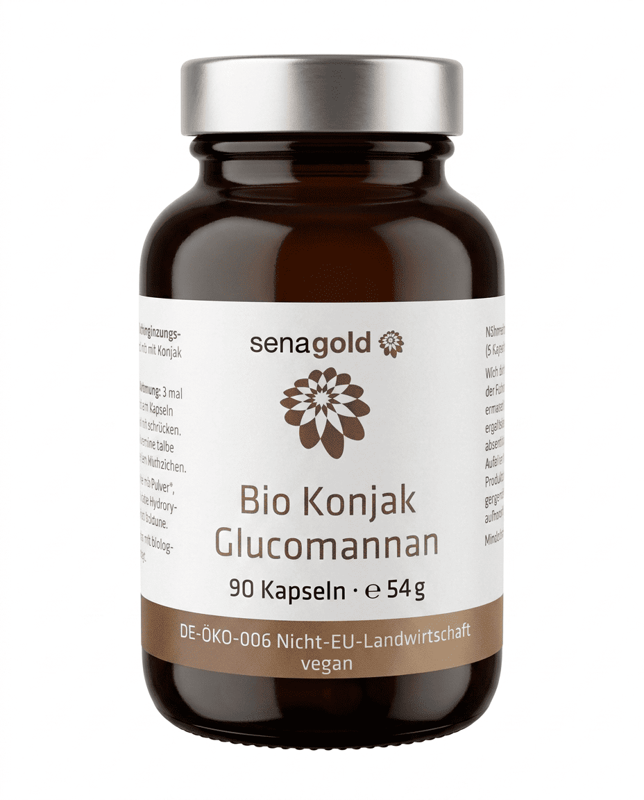 Bio Konjak Glucomannan, 90 Kapseln Bio Konjak Glucomannan, 90 Kapseln