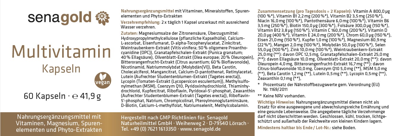 Multivitamin Kapseln