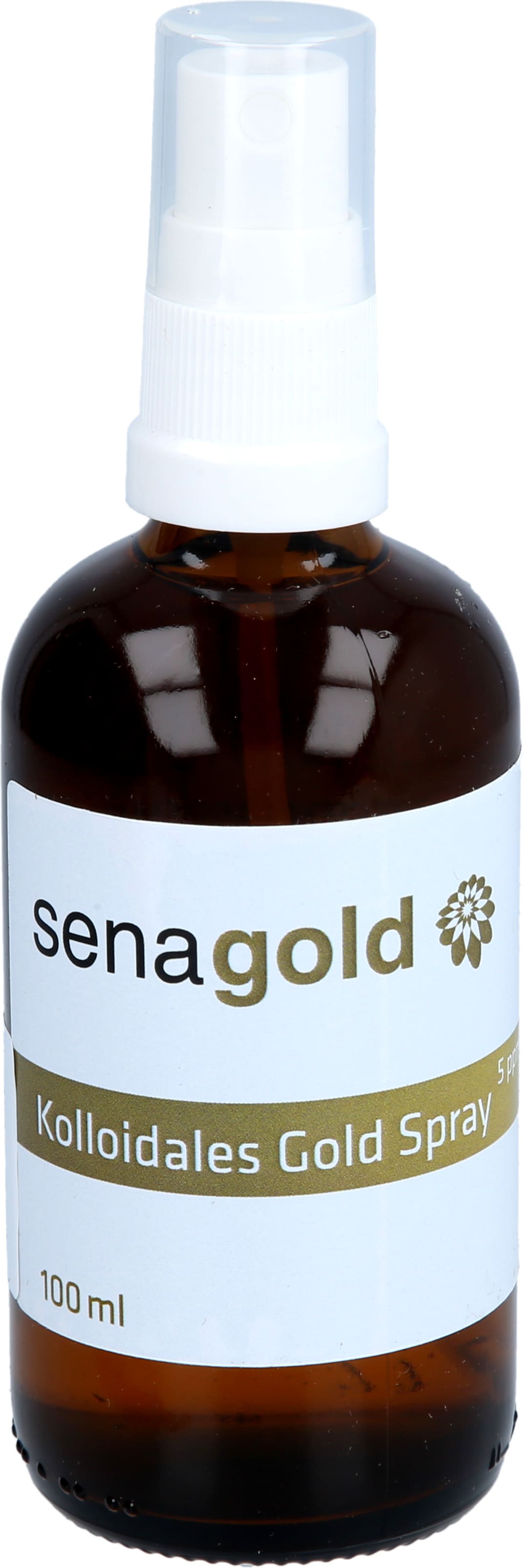 Kolloidales Gold Spray 5 ppm (Goldwasser mit Goldkolloid-Anteil 5 ppm), 100 ml Kolloidales Gold Spray 5 ppm (Goldwasser mit Goldkolloid-Anteil 5 ppm), 100 ml