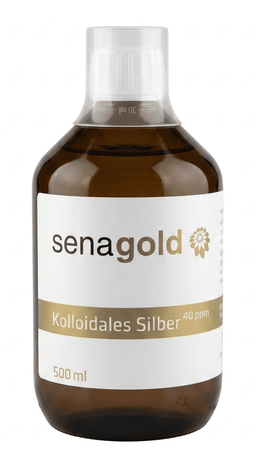 Kolloidales Silber 40 ppm, 500 ml