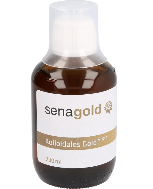 Kolloidales Gold 5 ppm (Goldwasser mit Goldkolloid-Anteil 5 ppm), 200 ml Kolloidales Gold 5 ppm (Goldwasser mit Goldkolloid-Anteil 5 ppm), 200 ml