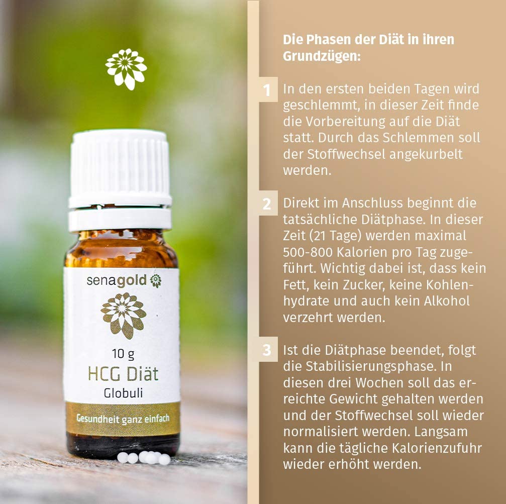 Senagold HCG Diät Globuli - lactosefrei - hormonfrei Senagold HCG Diät Globuli - lactosefrei - hormonfrei